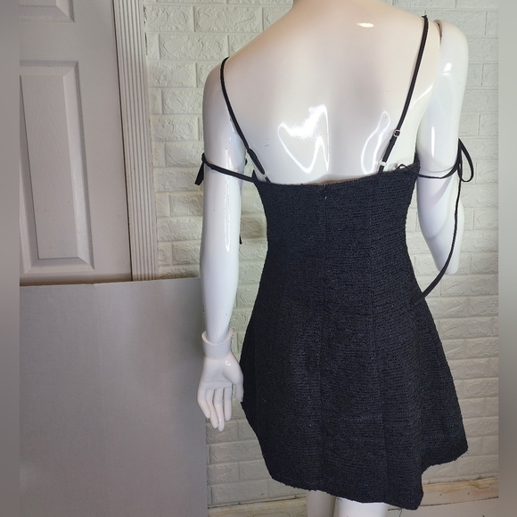 Love +Harmony black Minidress size Small with adjustable straps New with Tag - Picture 12 of 12